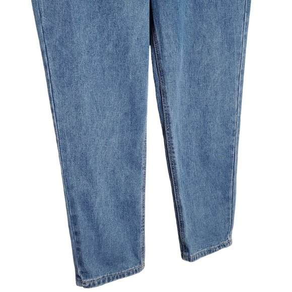 Redial Paris NWT Sz US 16 EU 44 High Waist Mom Jeans Straight Leg Premium Denim - Picture 4 of 10